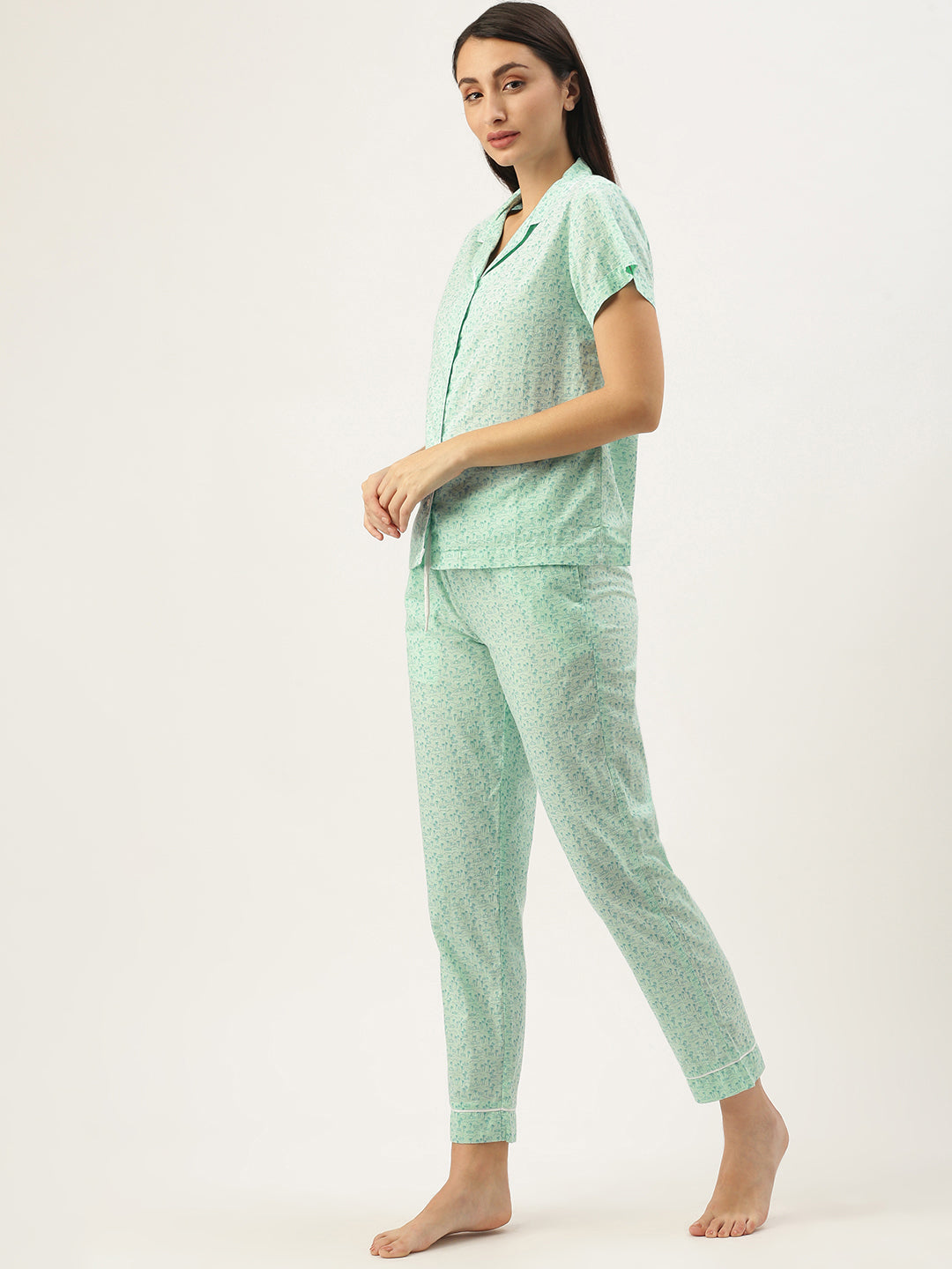 Printed Night Suit