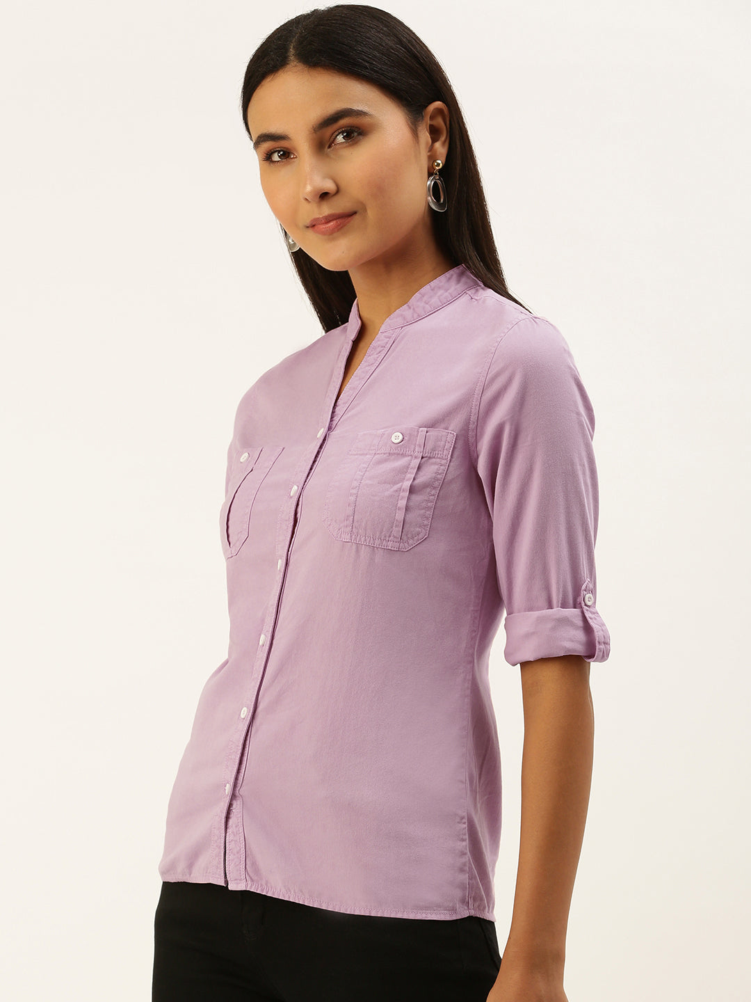 Solid Casual Shirt