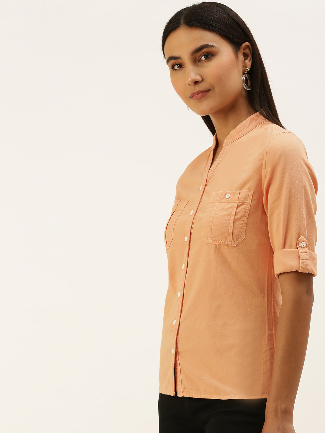 Solid Casual Shirt