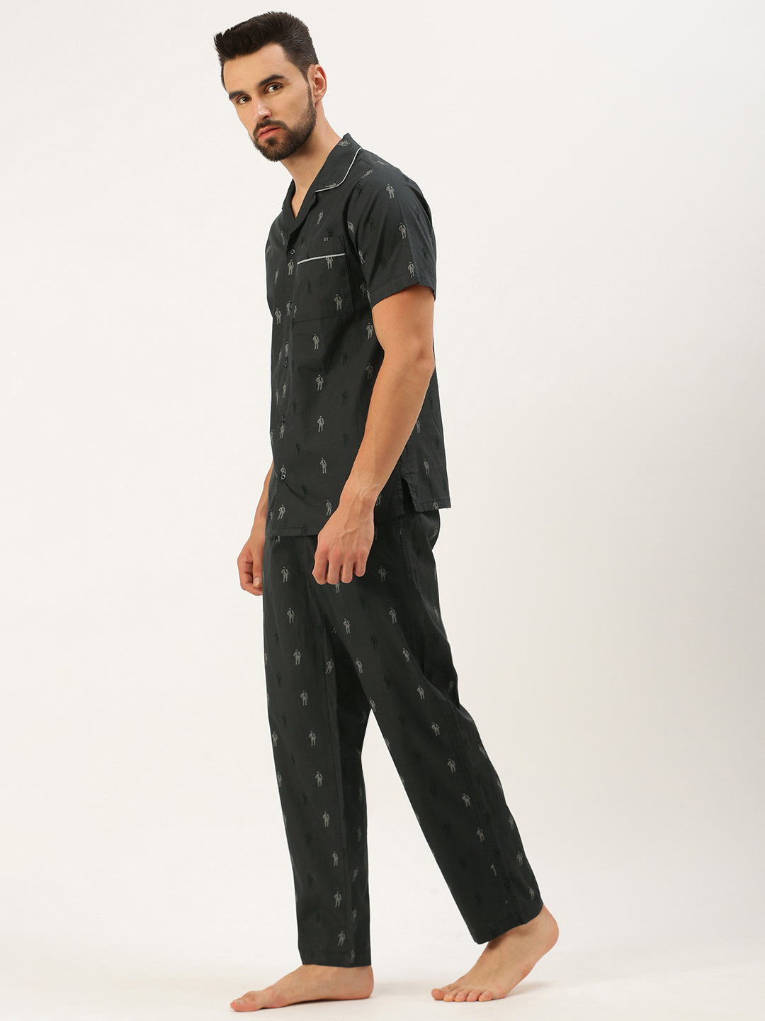 Printed Night Suit