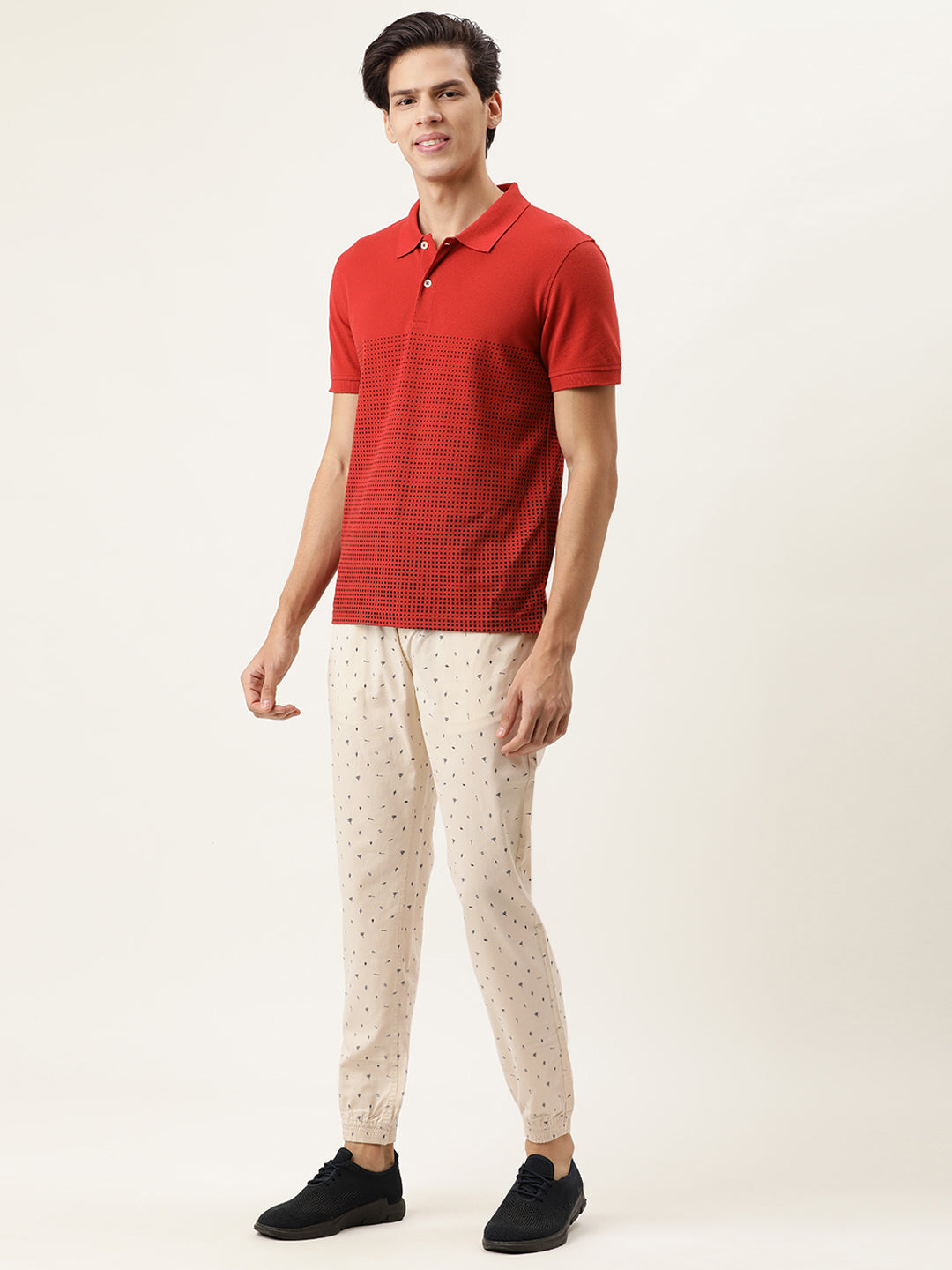 Printed Joggers Trousers