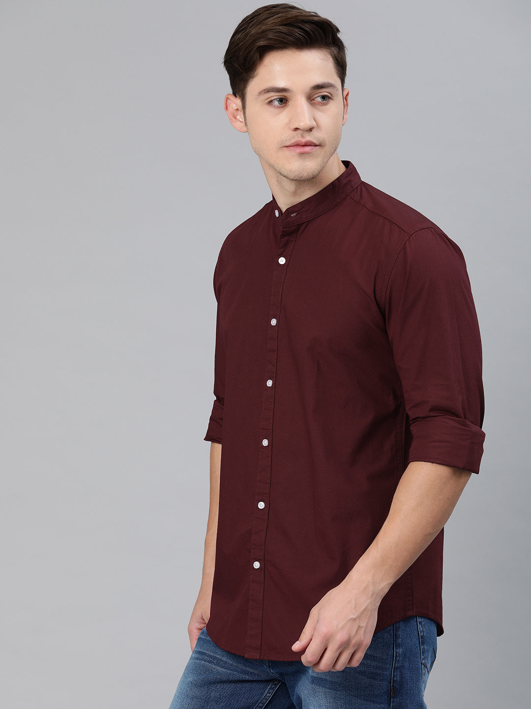 Solid Casual Shirt