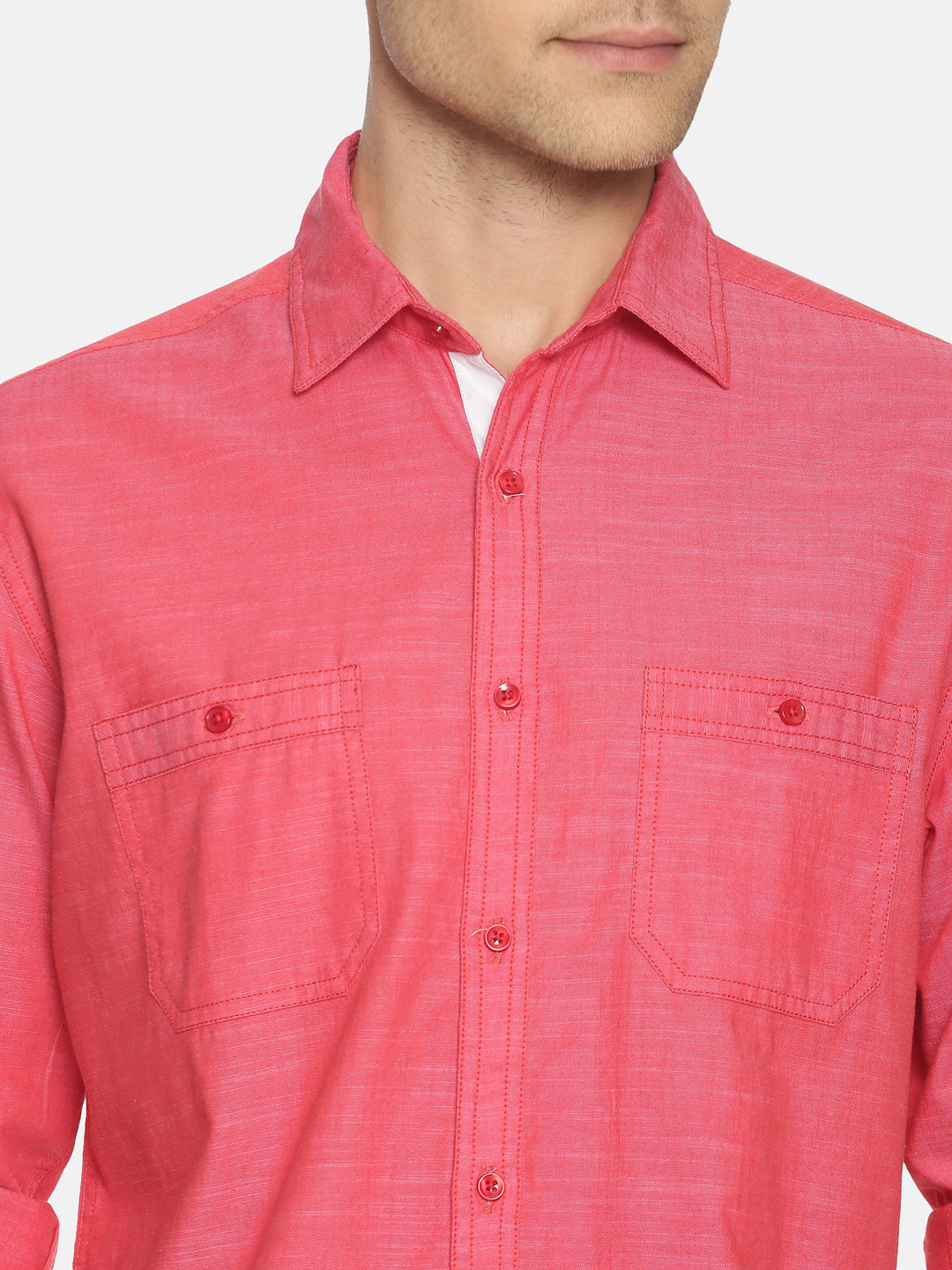 Solid Casual Shirt