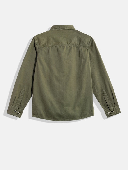 Solid Casual Shirt