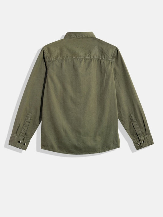 Solid Casual Shirt