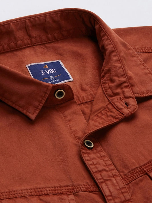 Solid Casual Shirt