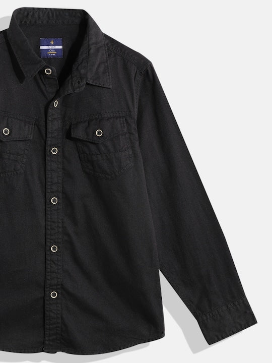 Solid Casual Shirt