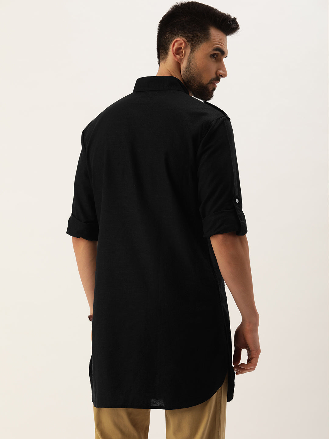 Solid Pathani Kurta