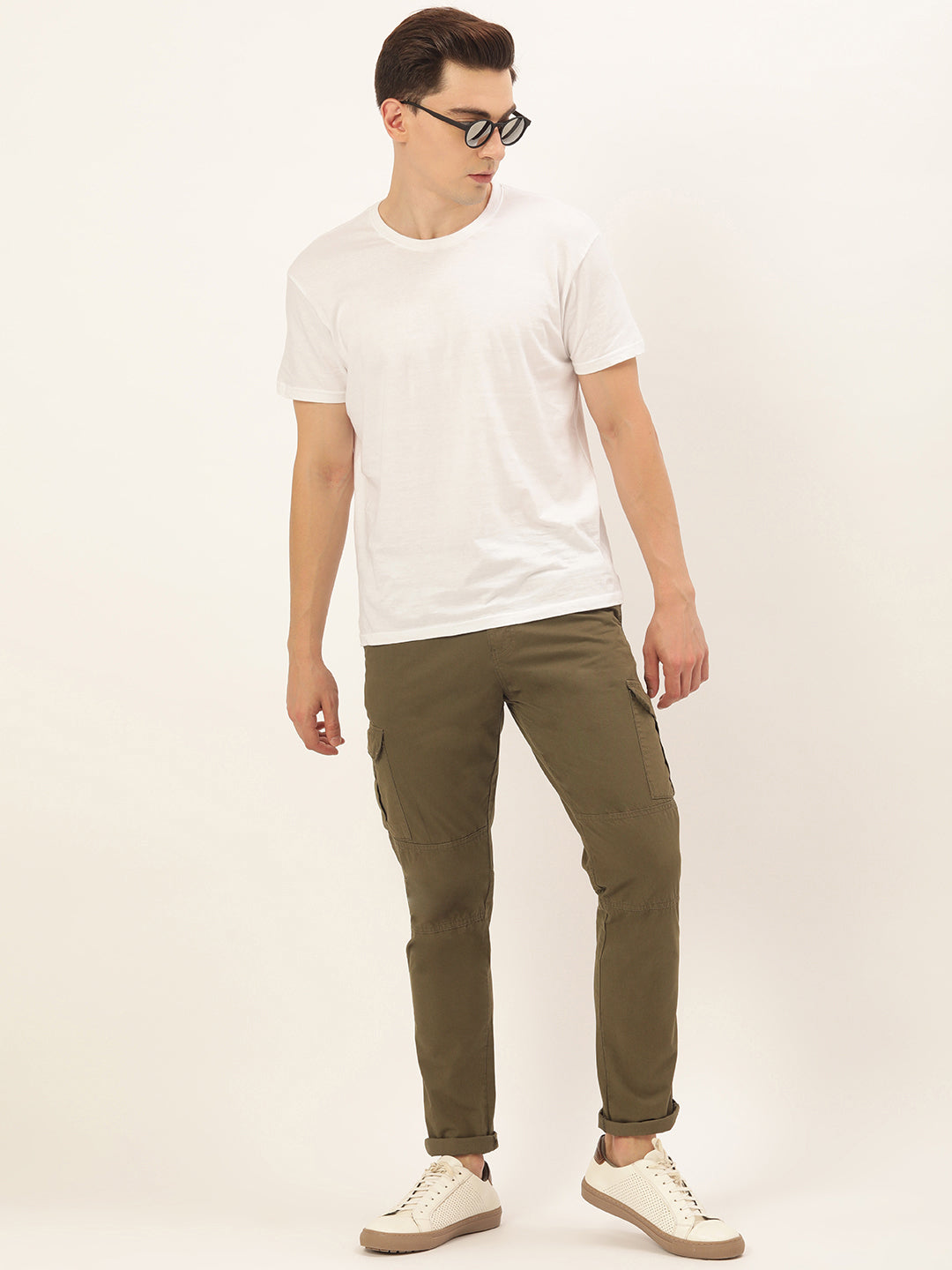 Solid Cargo Trousers