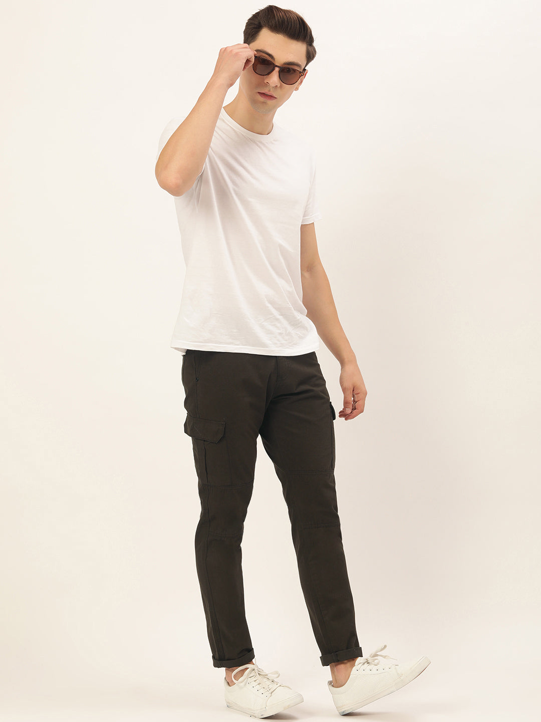 Solid Cargo Trousers