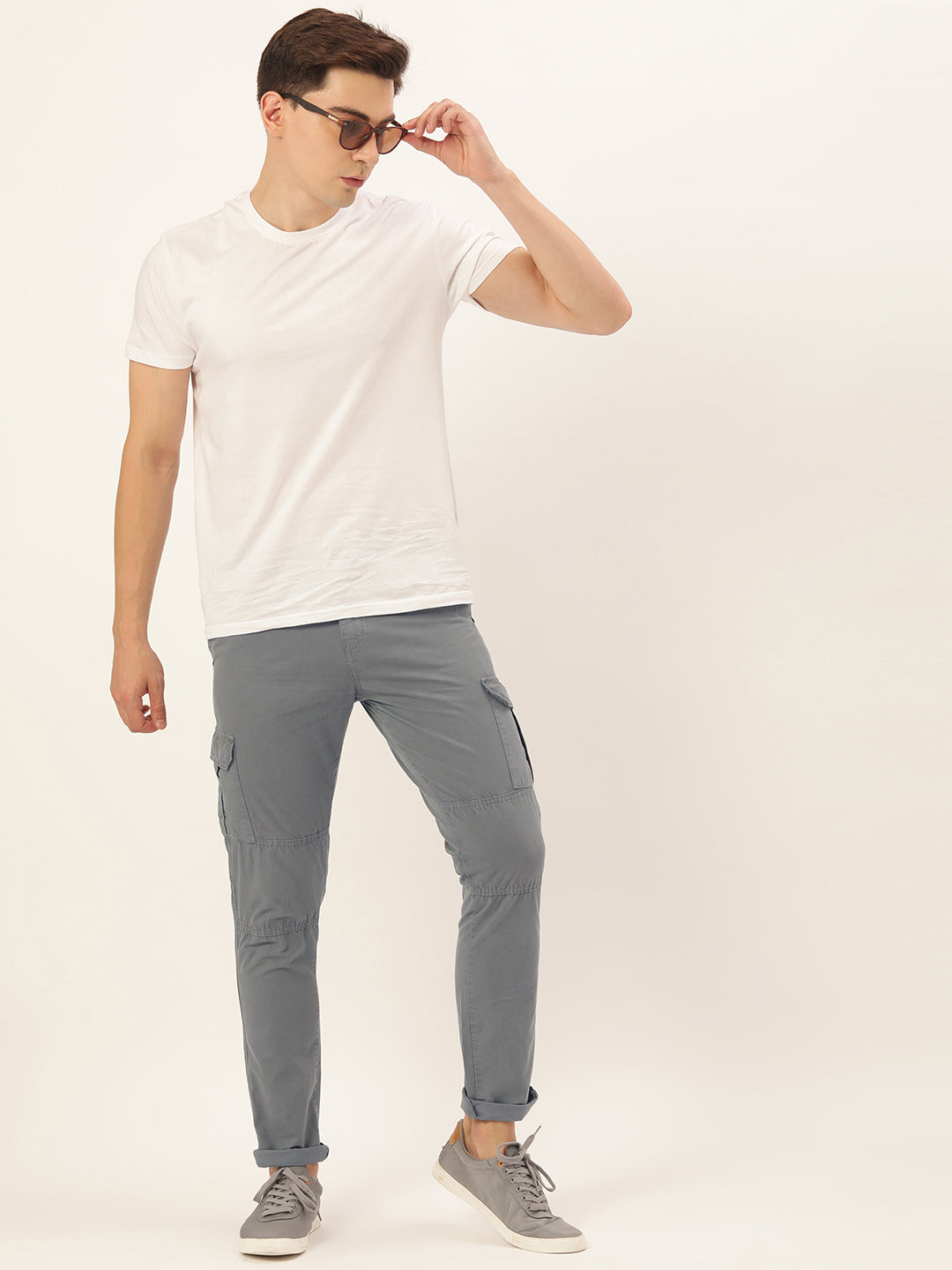 Solid Cargo Trousers