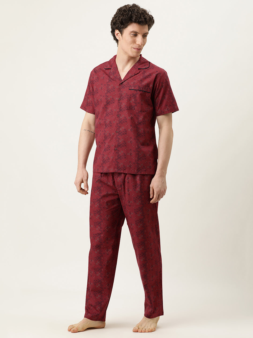 Printed Night Suit