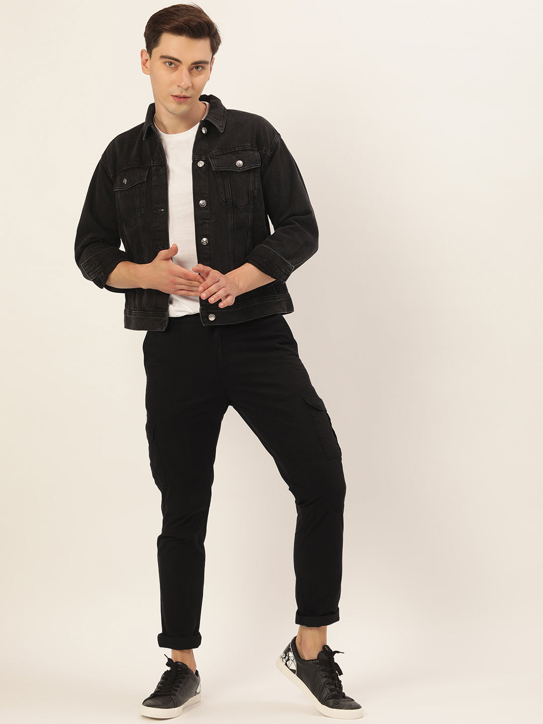 Solid Cargo Trousers