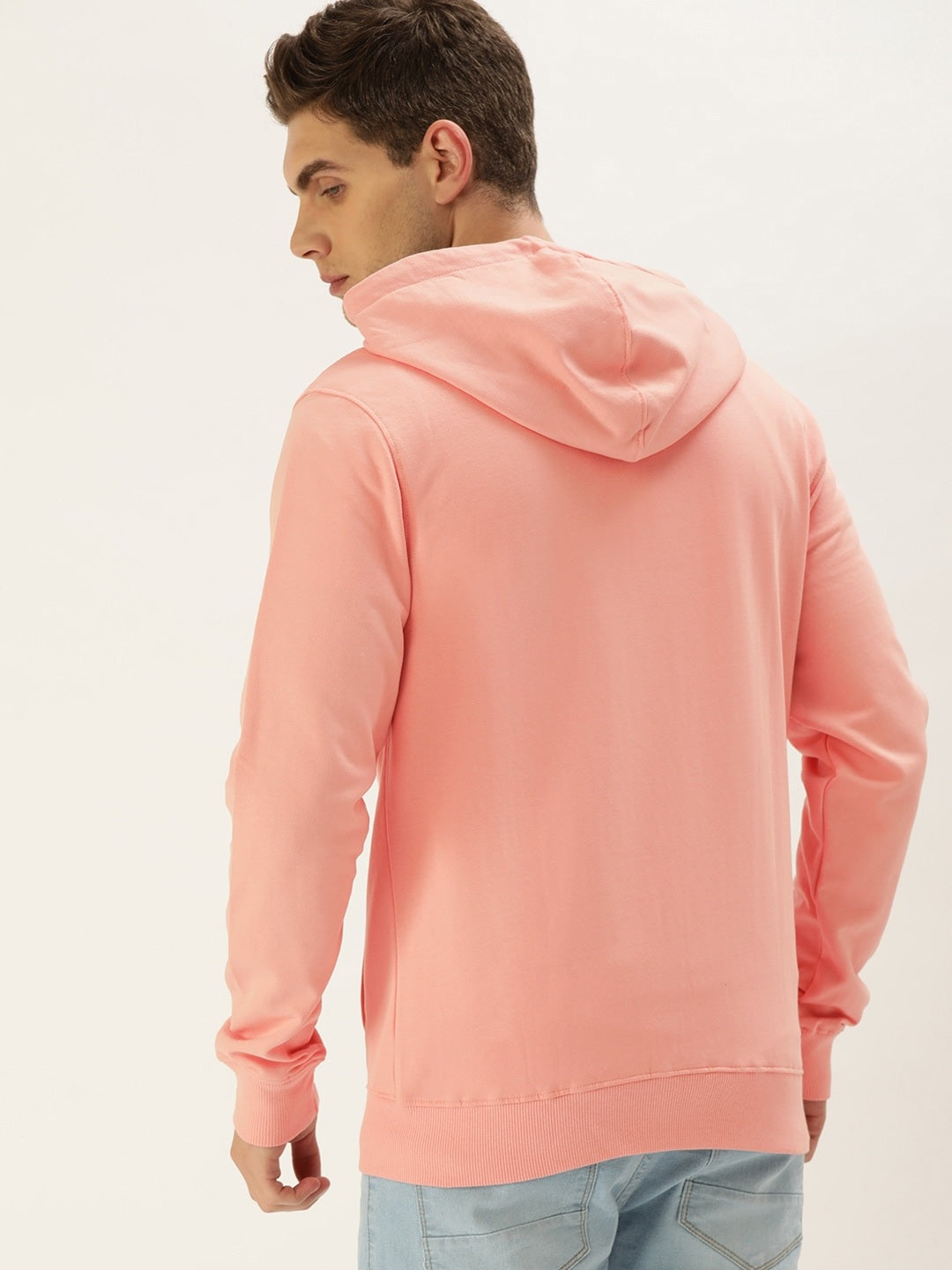 Solid Hooded Sweatshirt