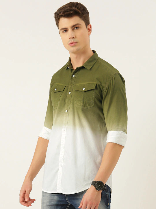 Ombre Tie & Dye Shirt