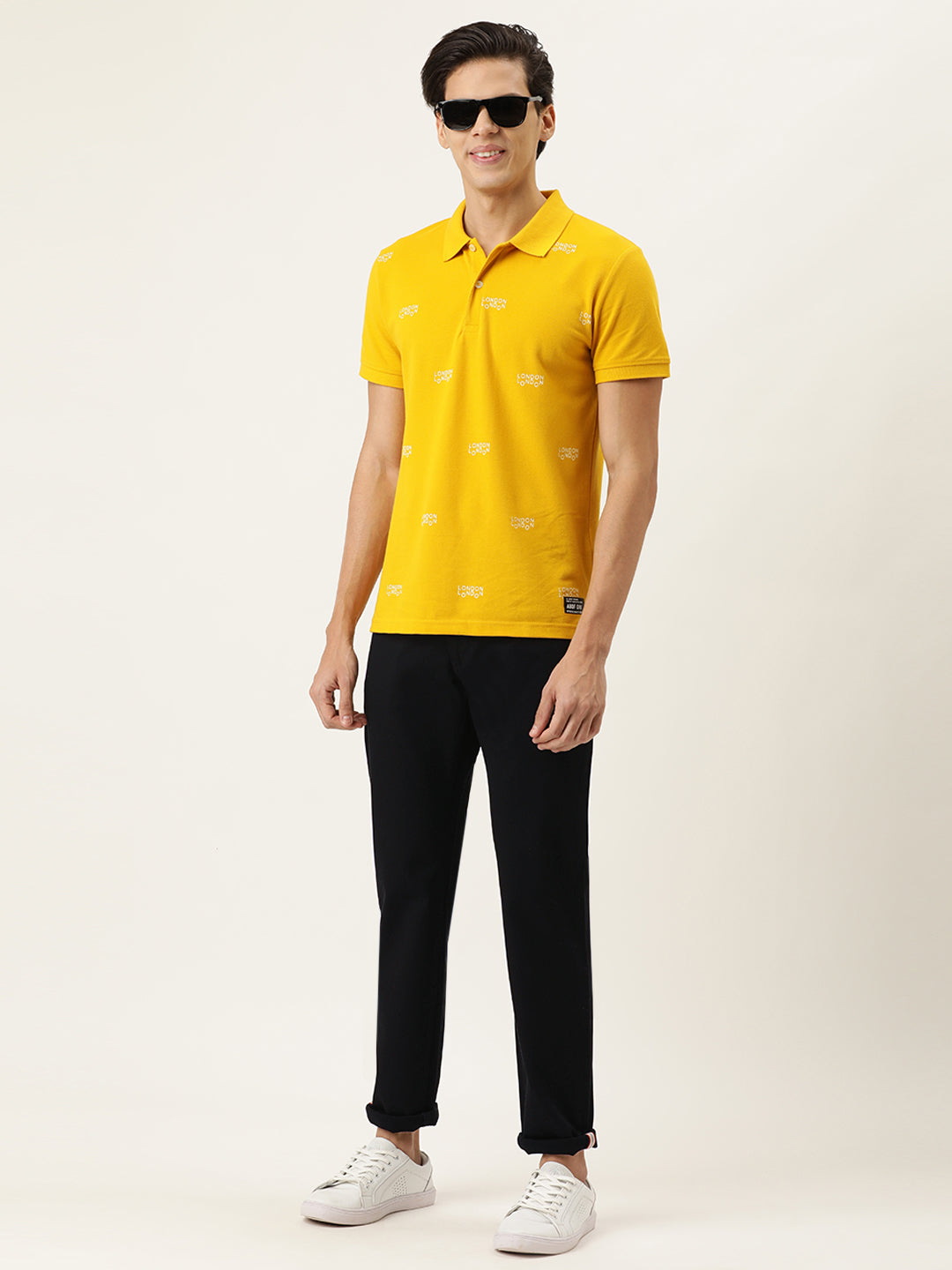 Solid Casual Trouser