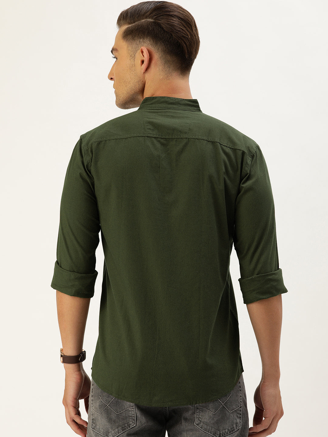 Solid Casual Shirt