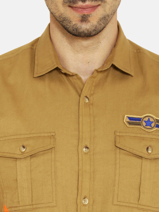 Solid Casual Shirt
