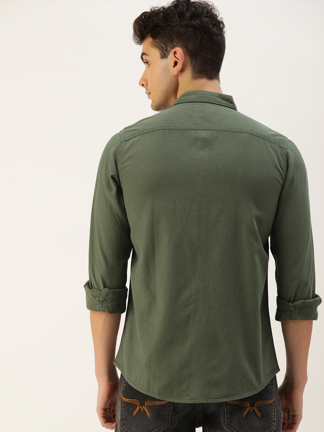 Solid Casual Shirt