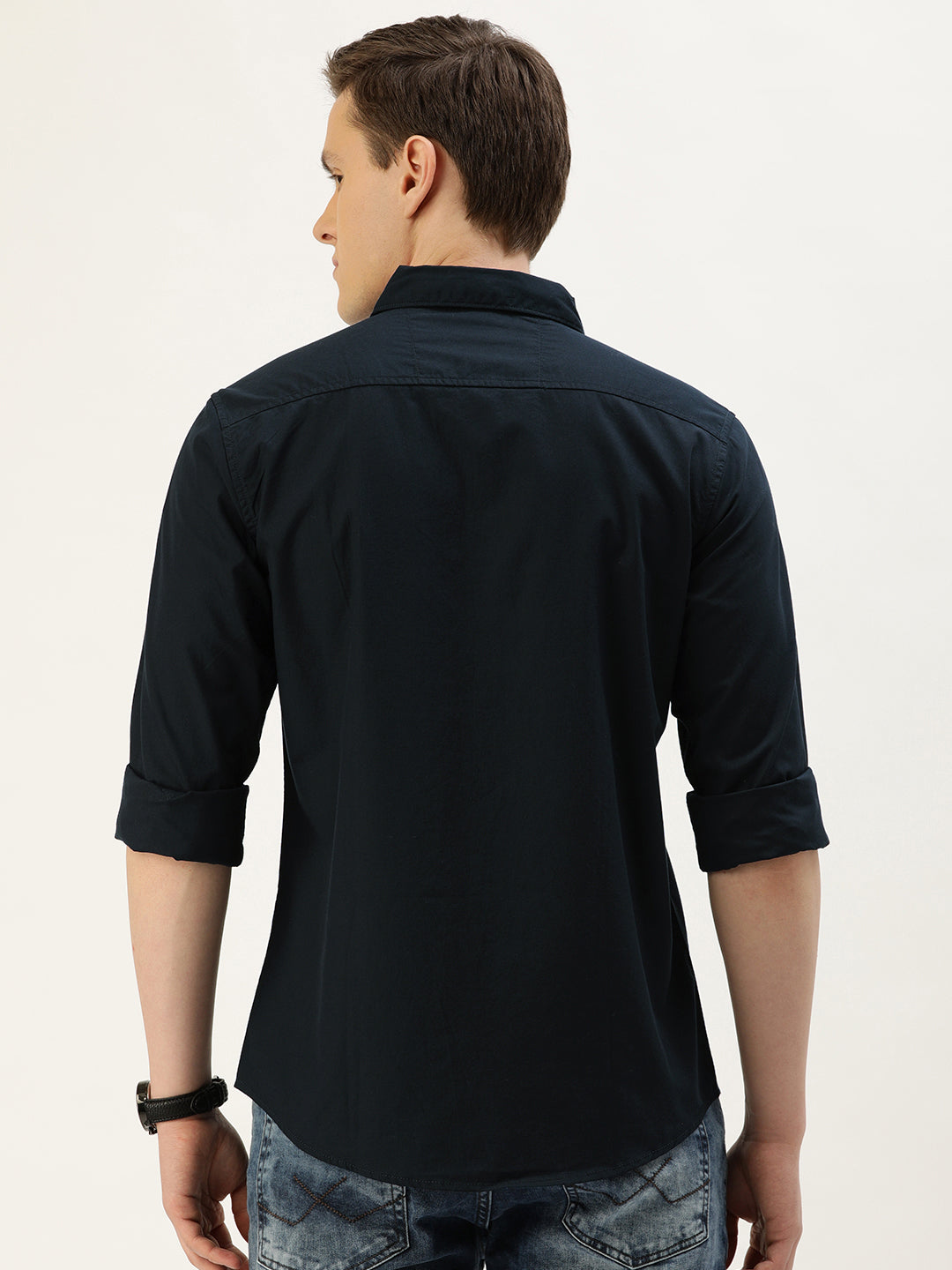 Solid Casual Shirt