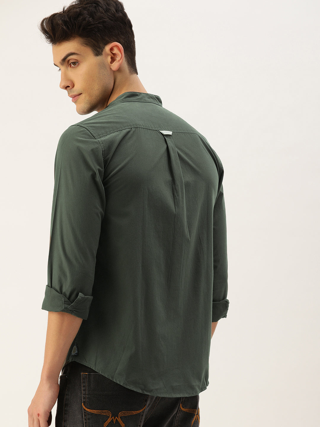 Solid Casual Shirt