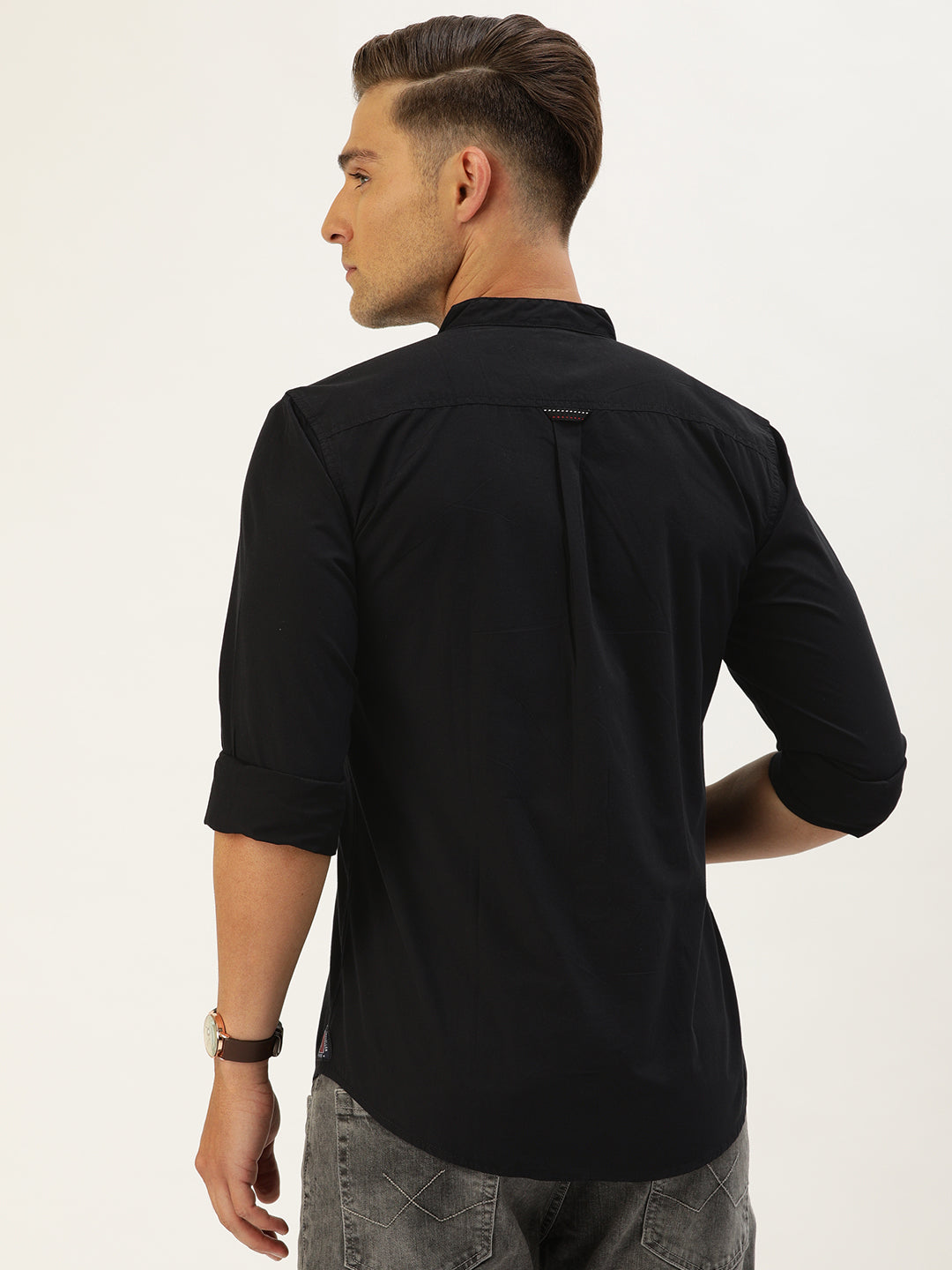 Solid Casual Shirt