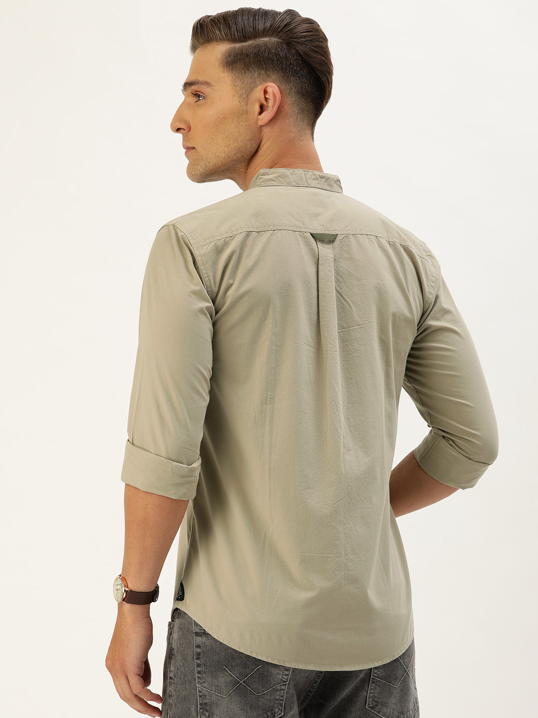 Solid Casual Shirt