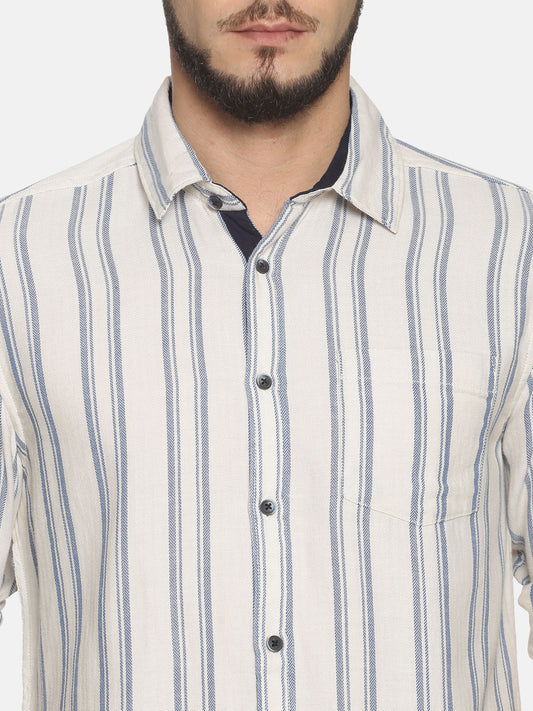 Striped Casual Shirt