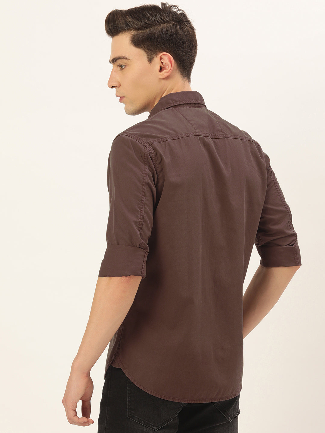 Solid Casual Shirt
