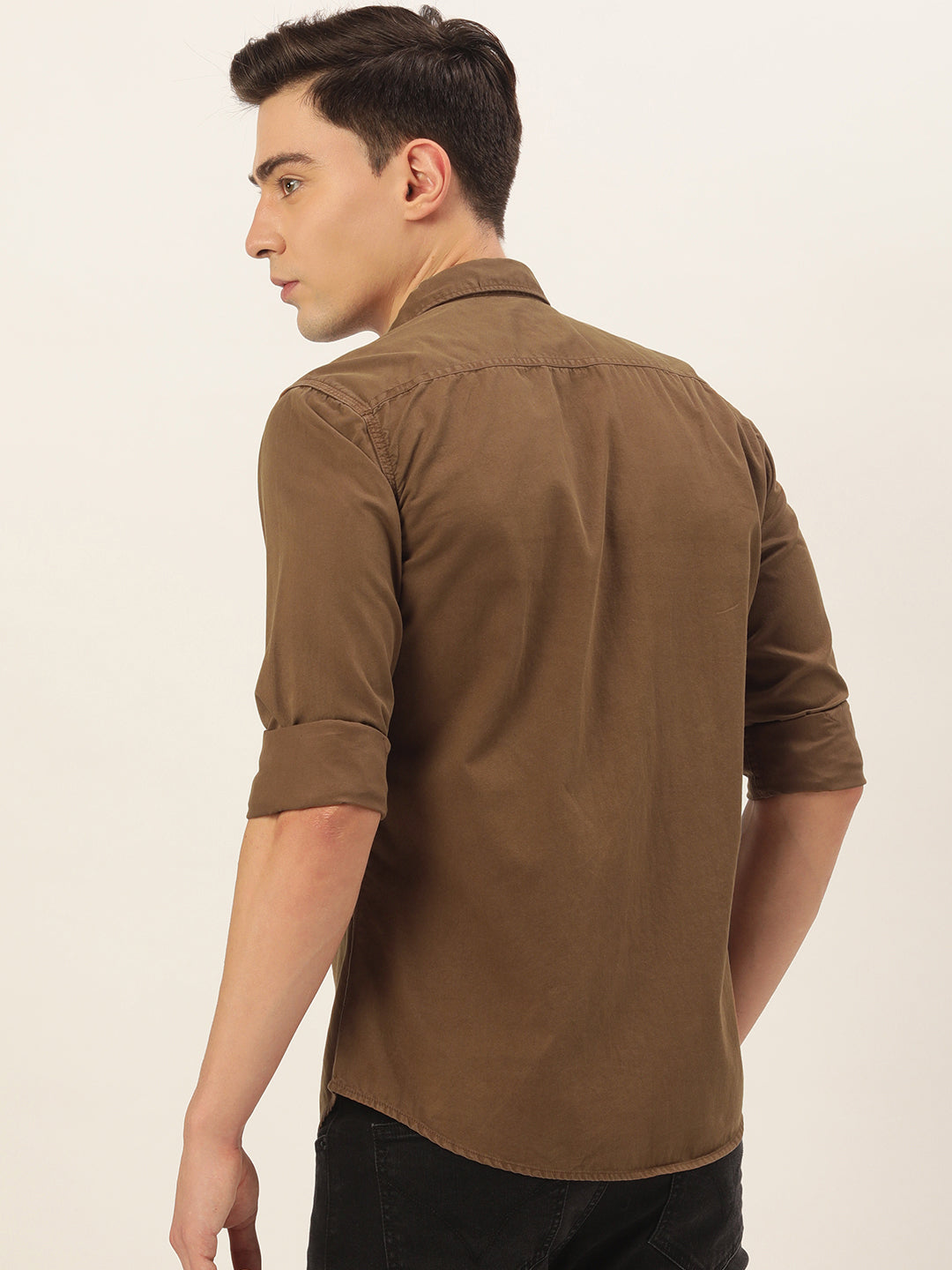 Solid Casual Shirt