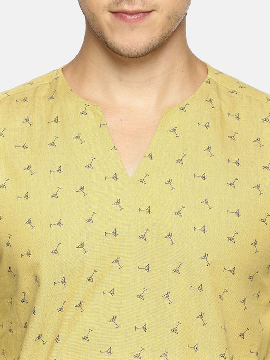 Printed Straight Kurta