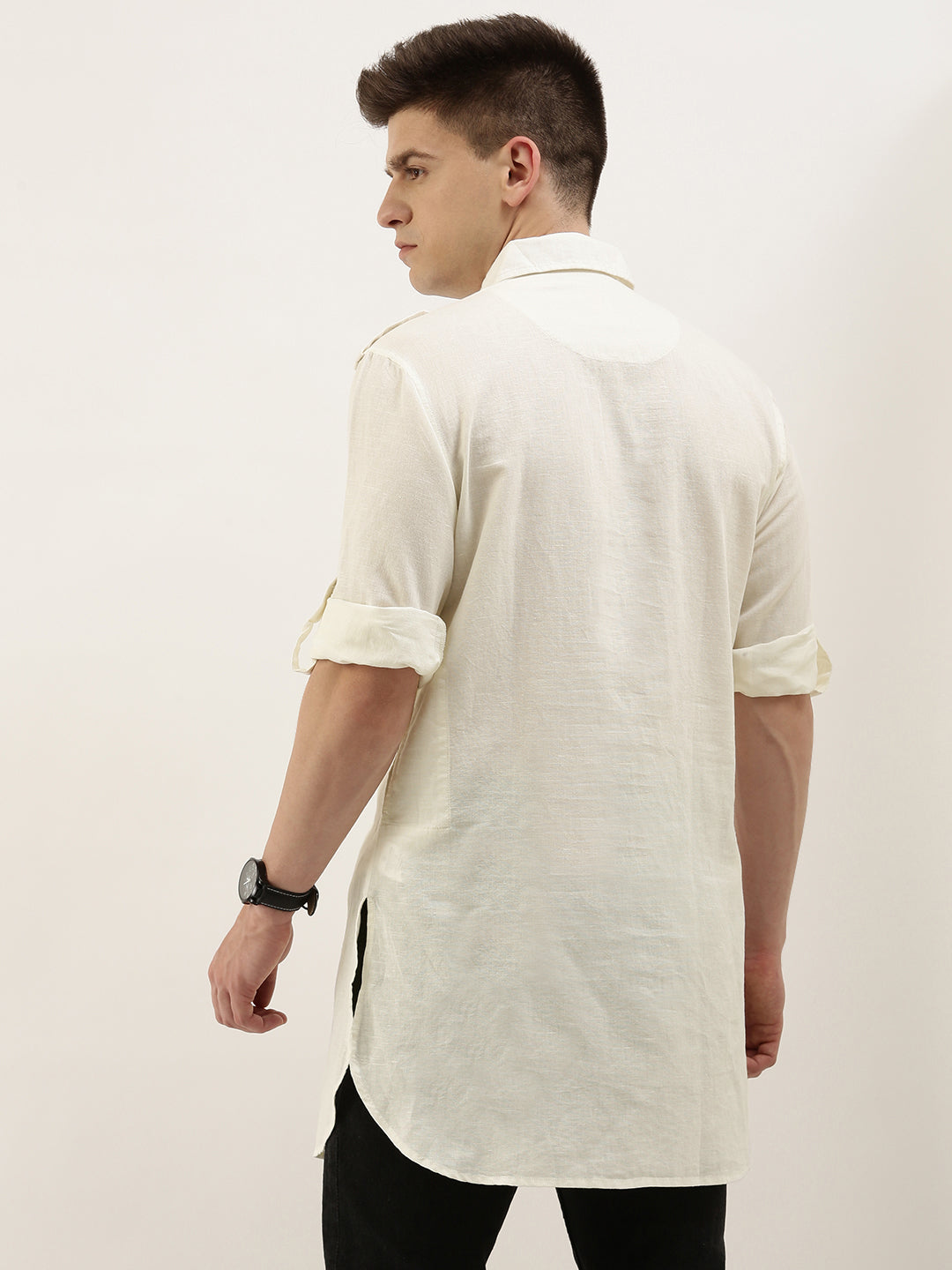 Solid Pathani Kurta