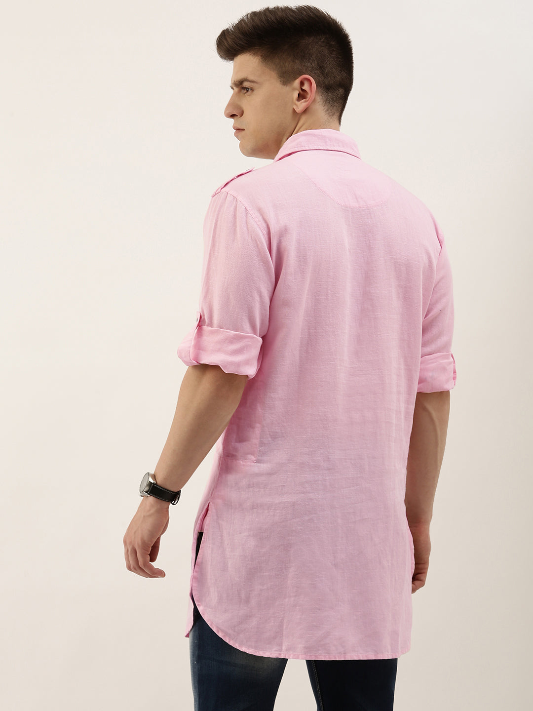 Solid Pathani Kurta