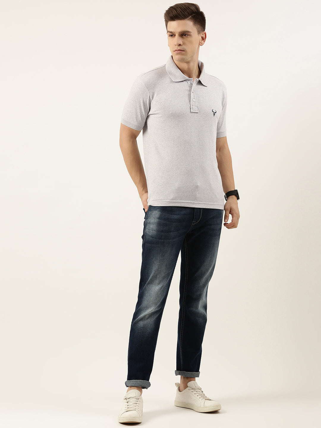 Solid Polo T-Shirt