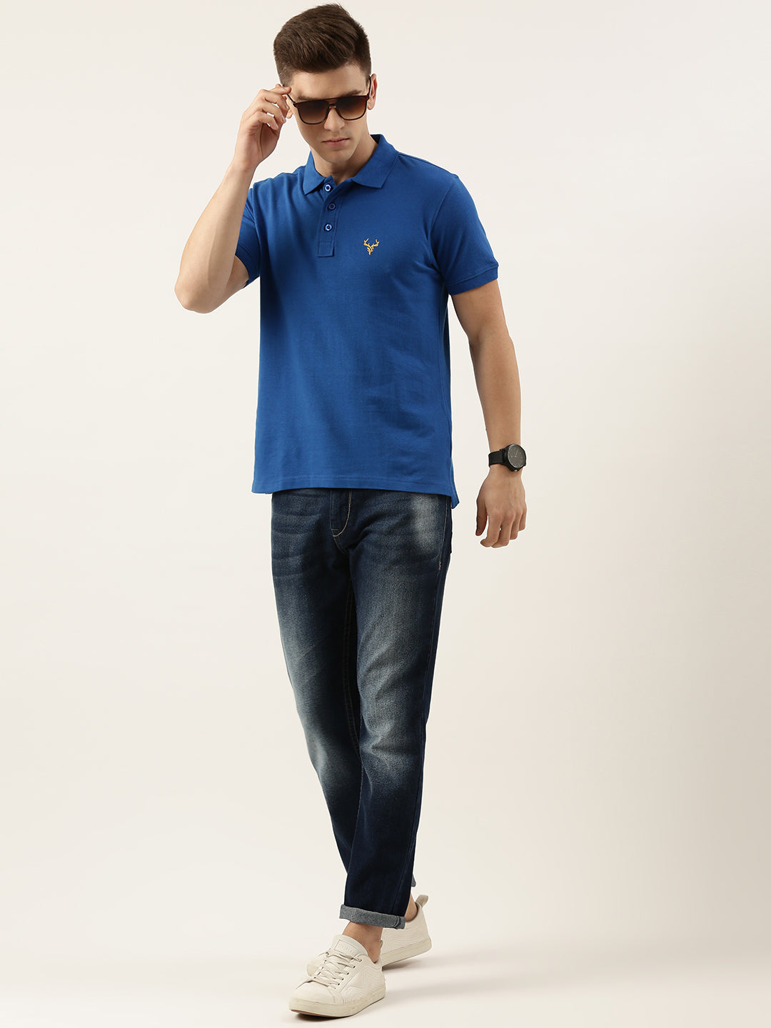 Solid Polo T-Shirt