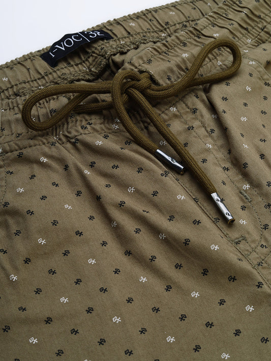 Printed Joggers Trousers
