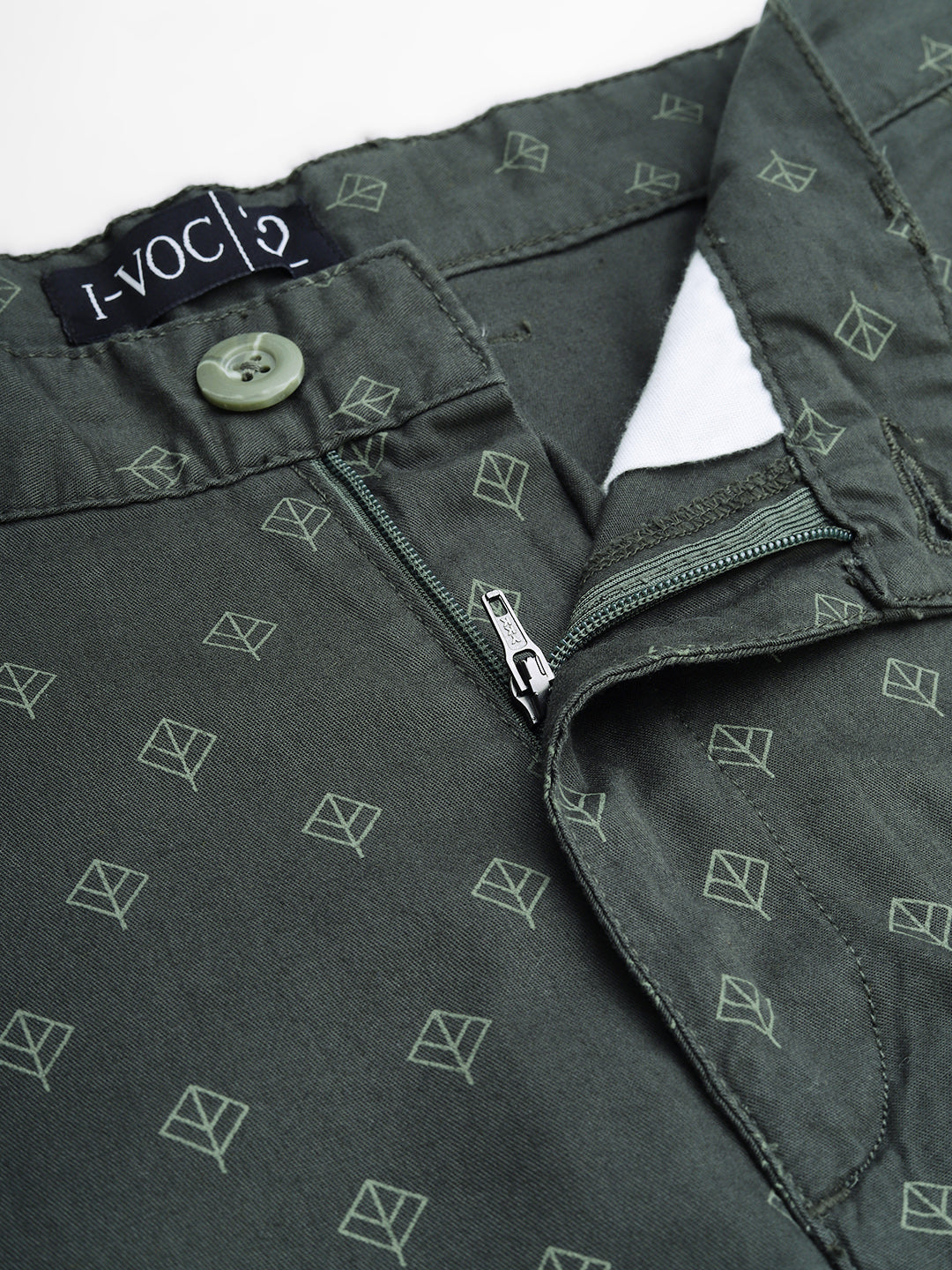 Printed Chino Shorts