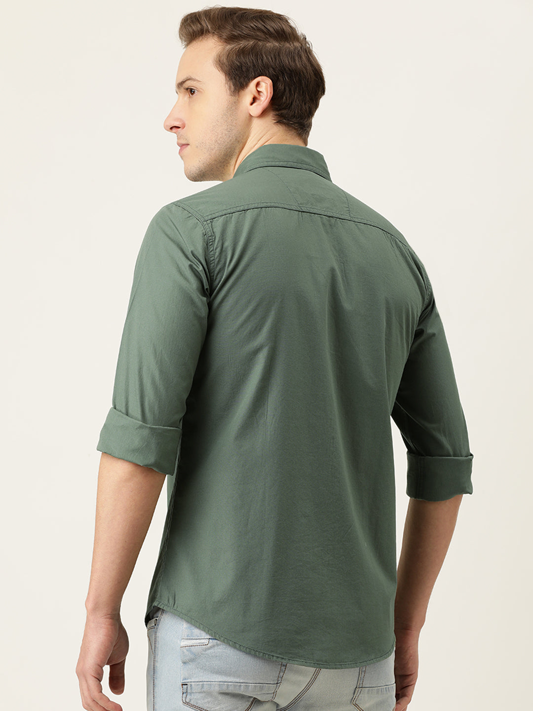 Solid Casual Shirt