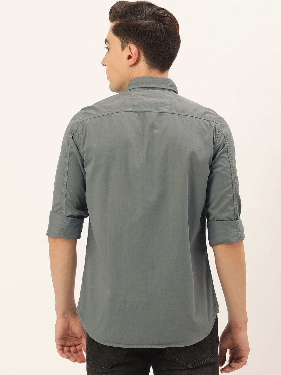 Solid Casual Shirt