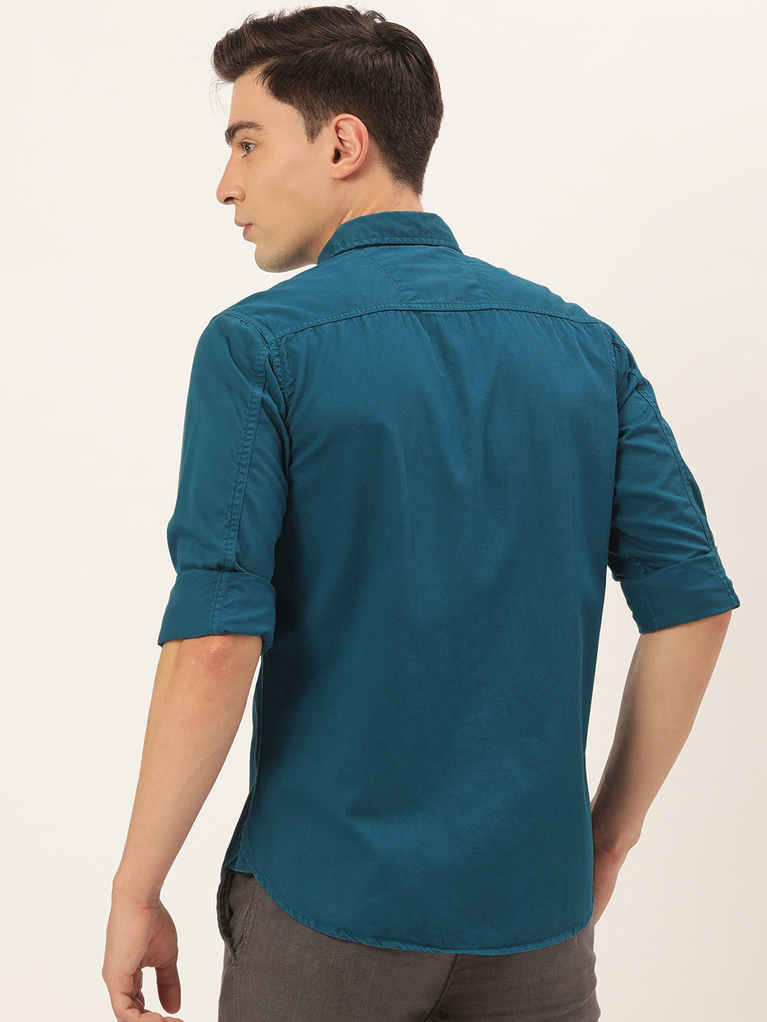 Solid Casual Shirt
