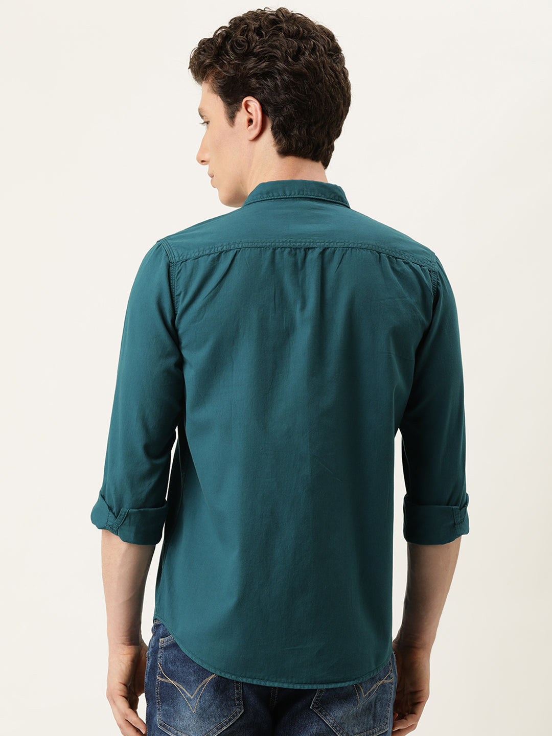 Solid Casual Shirt