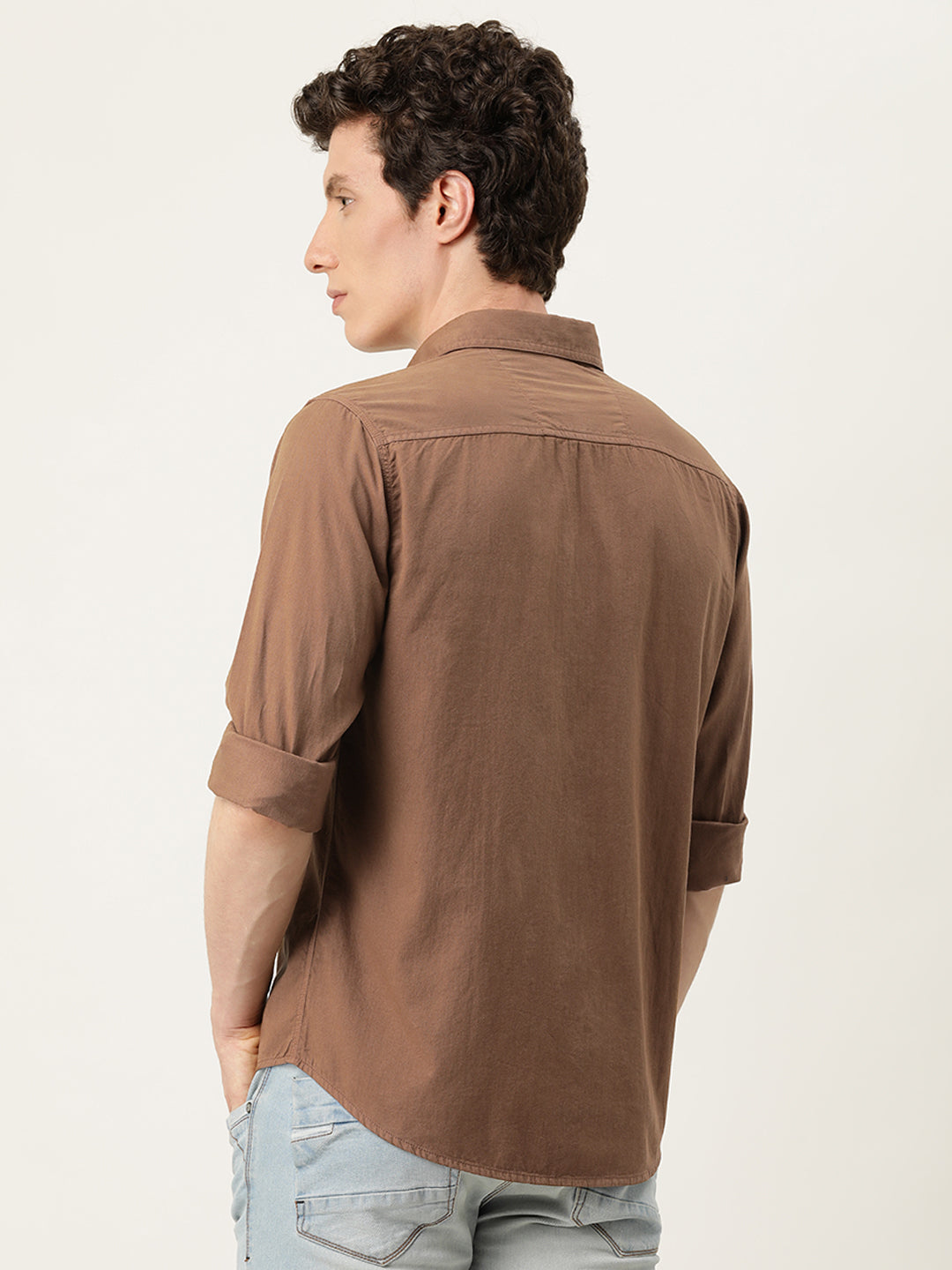 Solid Casual Shirt