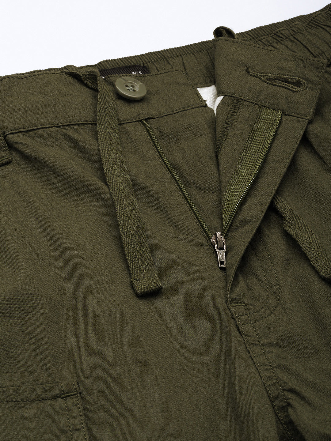 Solid Cargo Shorts