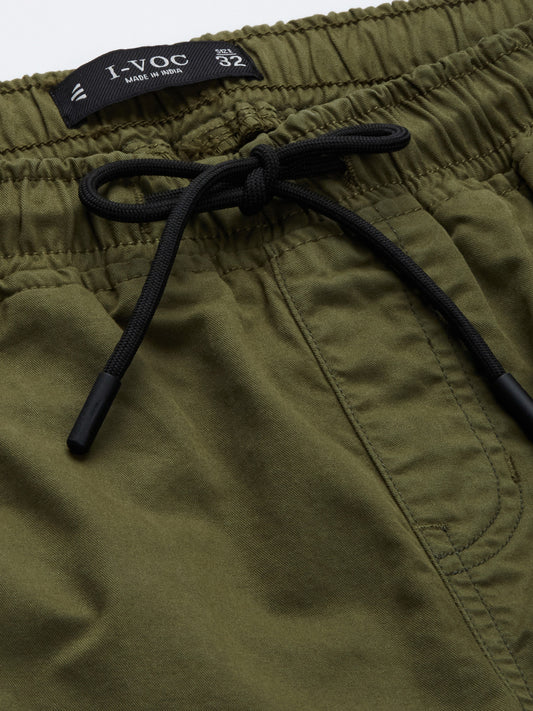 Solid Joggers Trousers