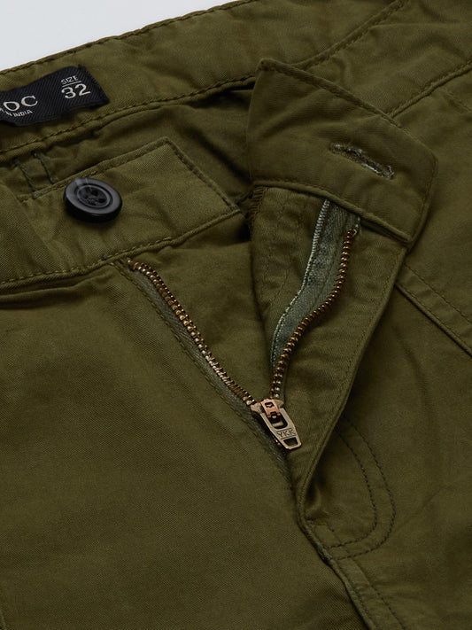 Solid Cotton Joggers