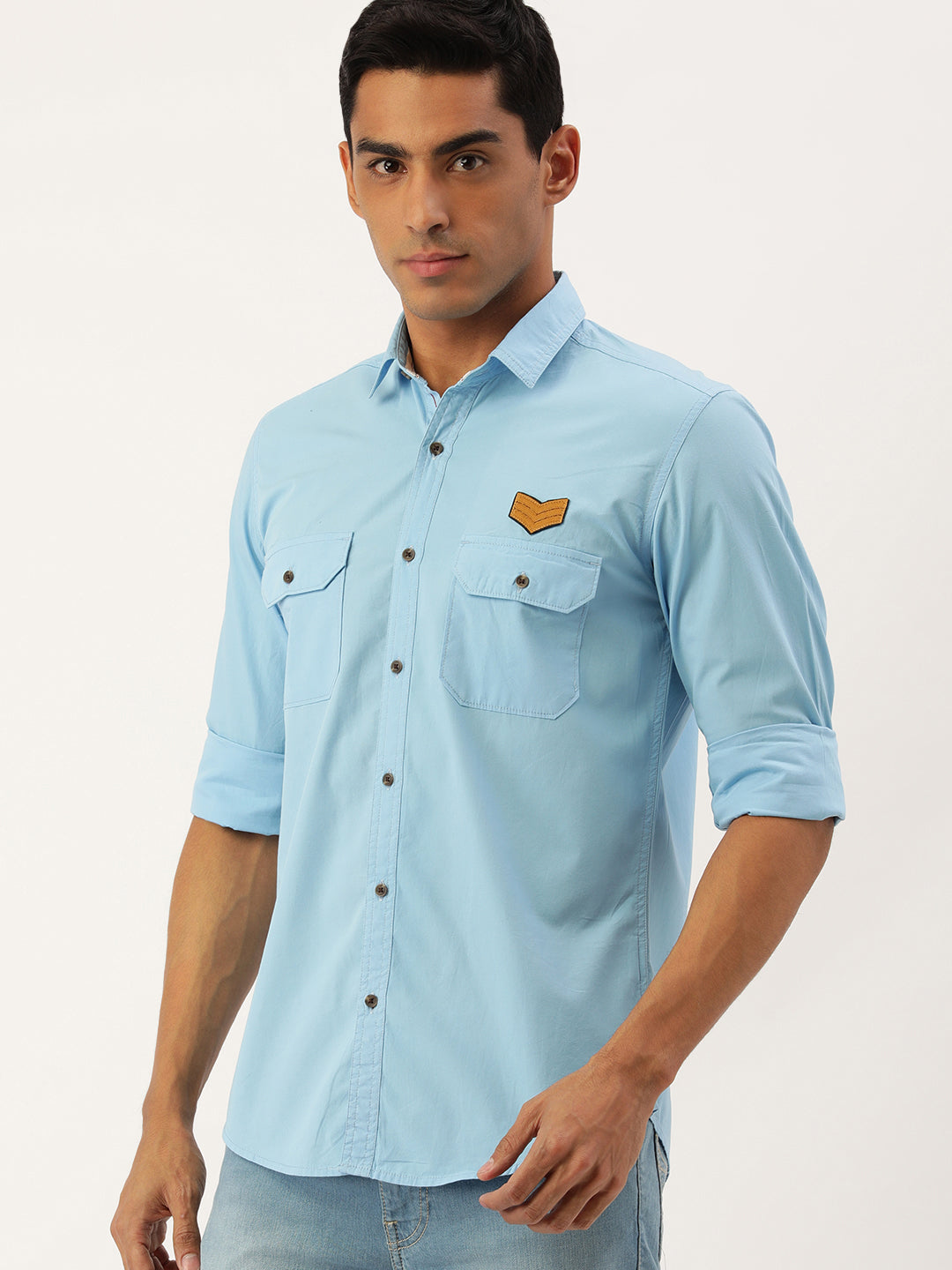 Solid Casual Shirt