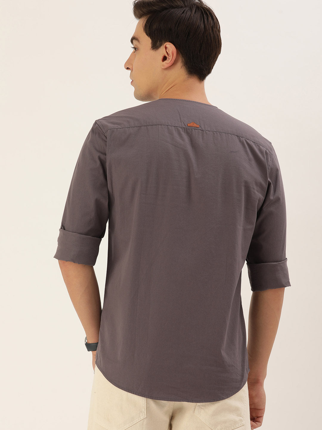 Solid Casual Shirt