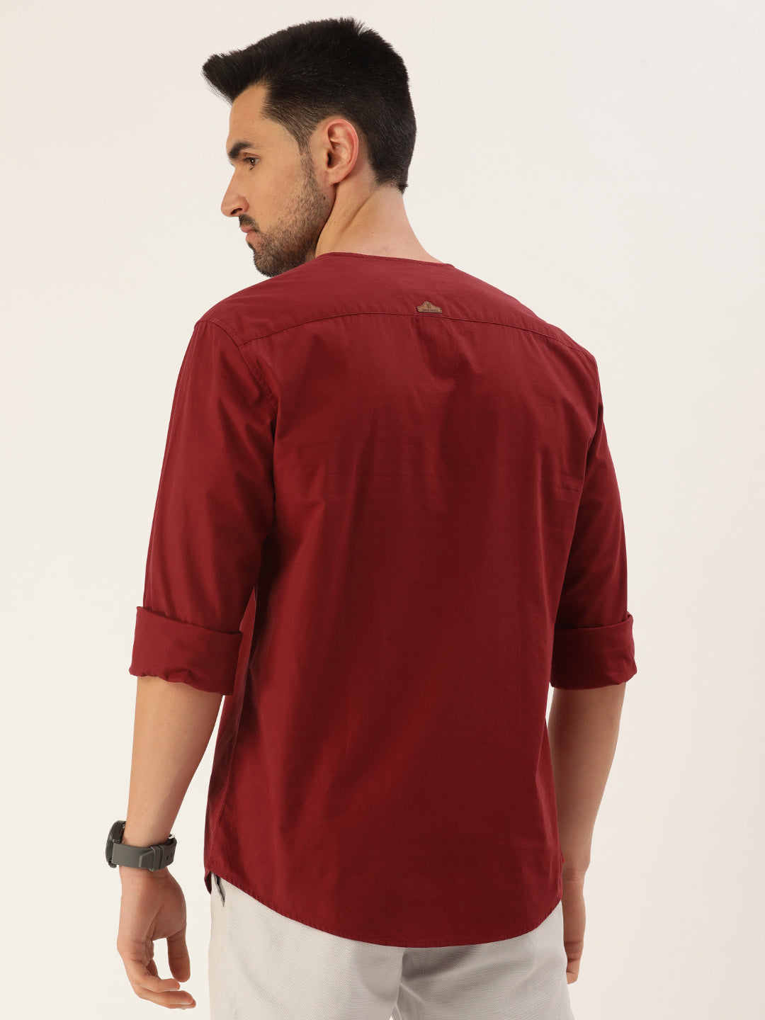 Solid Casual Shirt