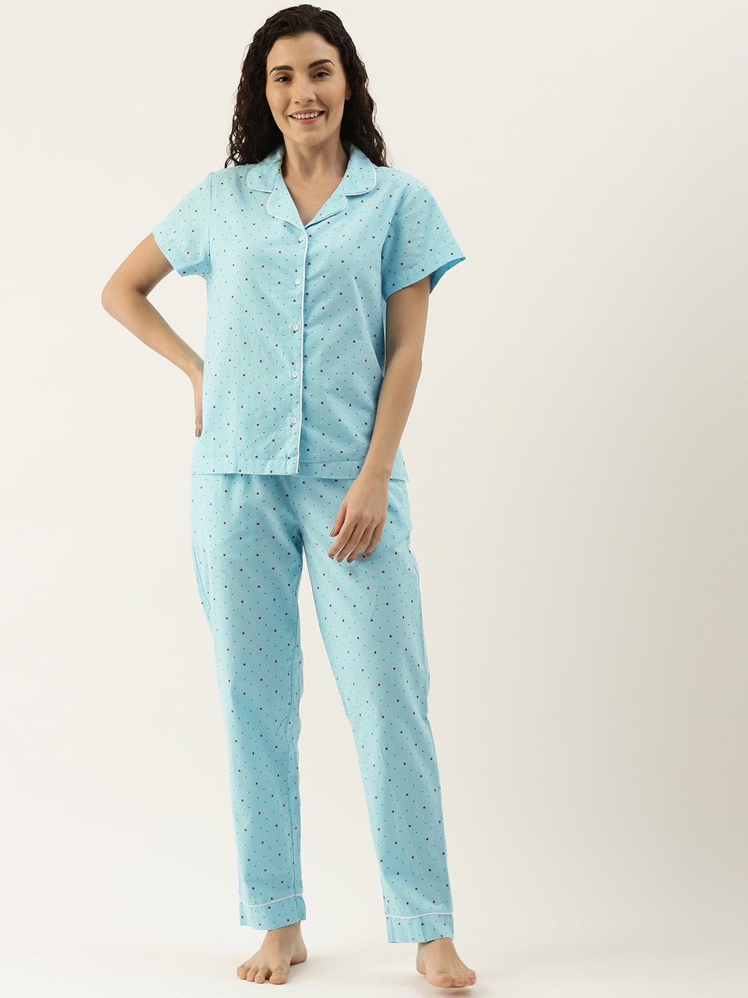 Printed Night Suit