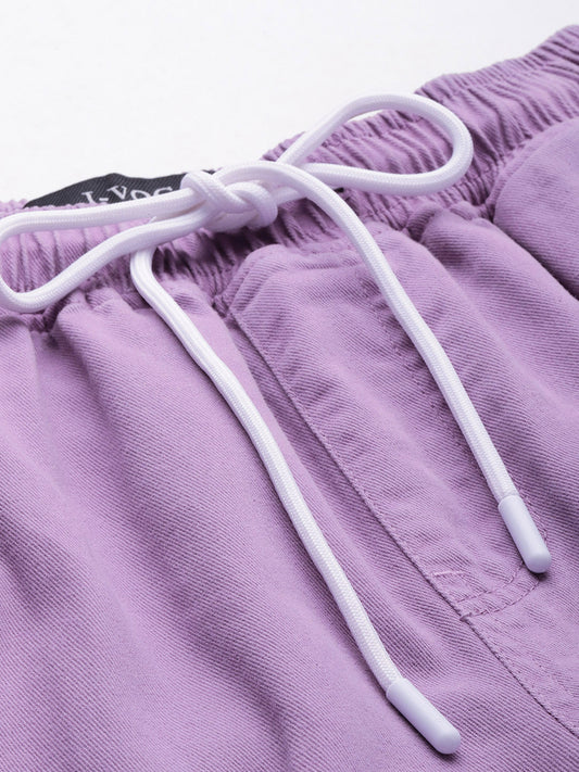 Solid Cargos Trousers